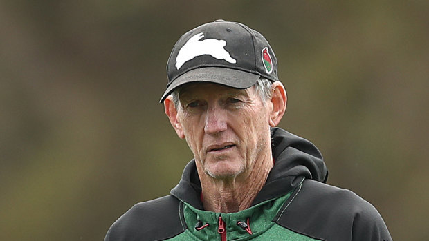 Rabbitohs coach Wayne Bennett is standing between the Eels and a shot at a grand final qualifier.