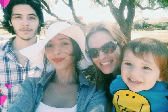 Zac Efron's Aussie girlfriend Vanessa Valladares with her tight-knit family.