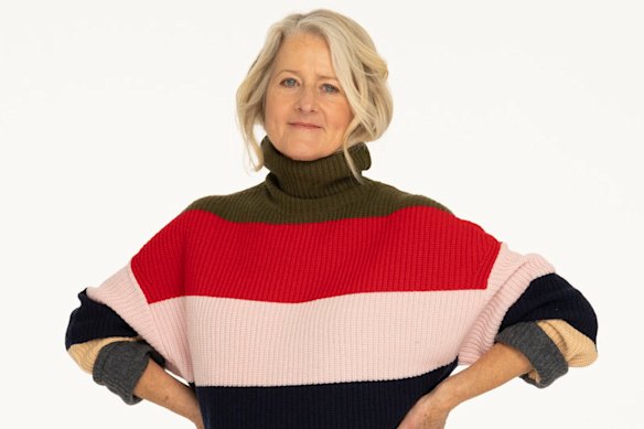 Maggie Alderson’s most cherished items are her father’s cashmere cardigans.