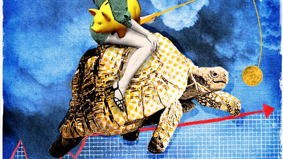 We're advancing, but slower than we've become accustomed to. Illustration: Dionne Gain