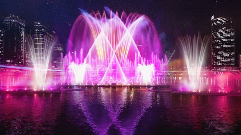 Brisbane River to get spectacular fountain and lig