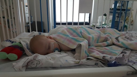 Thomas post-surgery.