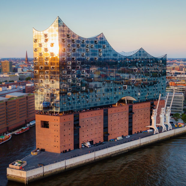 Worth the cost overruns, perhaps: Elbphilharmonie, Hamburg.