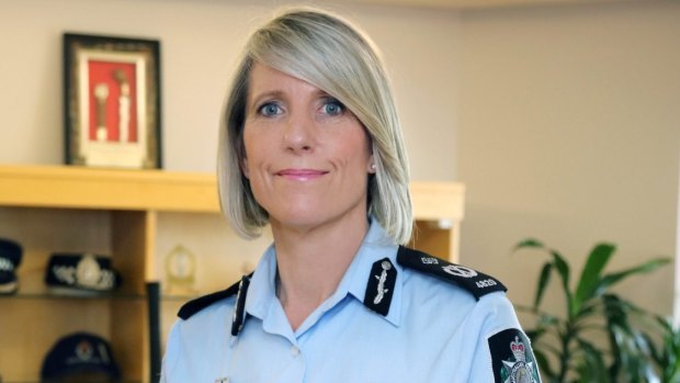 The ACT's chief police officer, Justine Saunders, will be sleeping out for Vinnies this year.