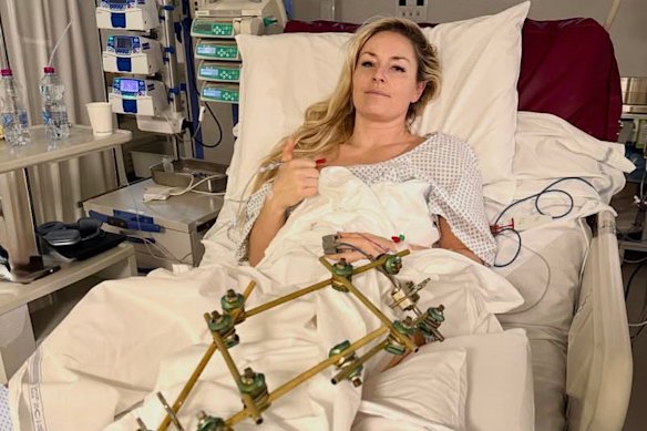 American ski star Lindsey Vonn.