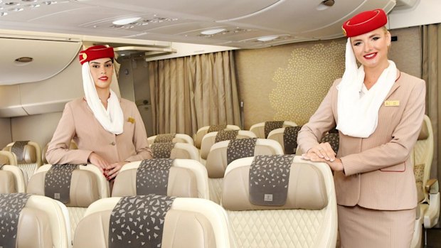 An Emirates passenger found they were the only person in the premium economy cabin on a flight from Sydney to Christchurch.