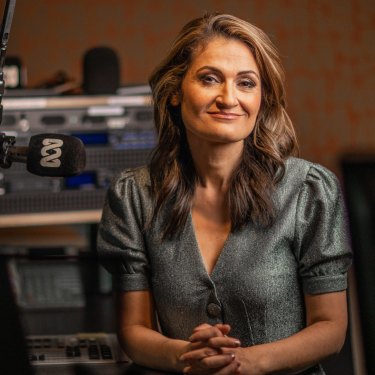 Off the charts: Following her interview with Labor deputy leader Richard Marles on Insiders on April 10, Patricia Karvelas was attracting more than 2400 tweets per hour, mostly hostile and from the Left.