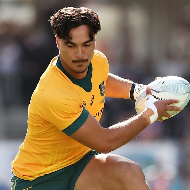 Jordan Petaia left his Wallabies ambitions to pursue a daring opportunity to crack the NFL.