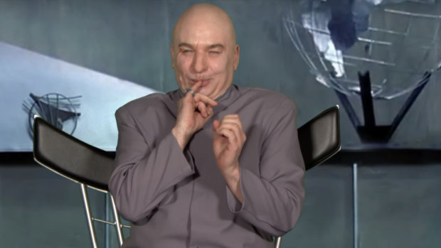 Mike Myers has resurrected Dr Evil as an ex-Trump staffer.