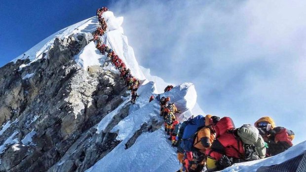 Last survivor of Hillary’s Everest team says climbing must be scaled back