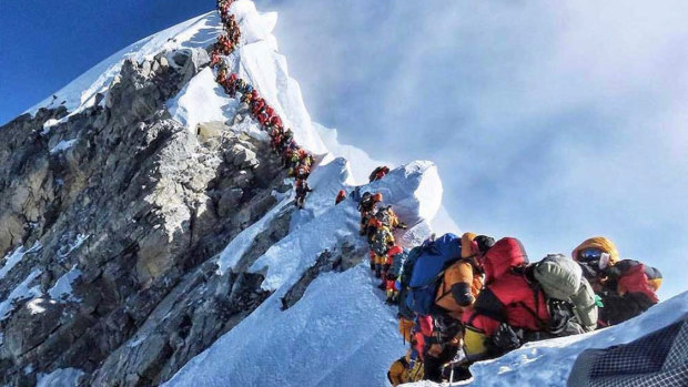 ‘It was like a zoo': Climbers reveal 'Lord of Flies' experience of overcrowded Everest