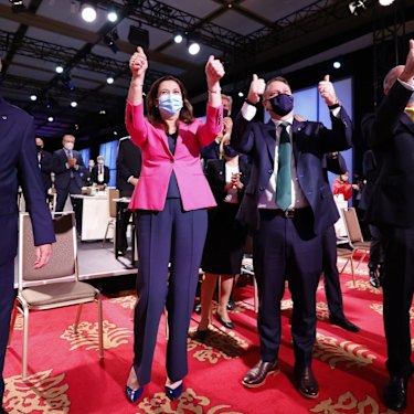 The winner is Brisbane: The announcement in Tokyo.