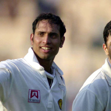 Epic: VVS Laxman and Rahul Dravid produced one of the most famous partnerships in Test history