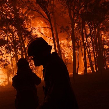 Of the 2019-20 blaze, Mullins says: “I’d never seen this before in 50 years of fighting fires.”