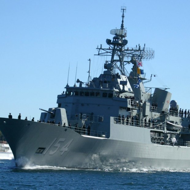 The Hunter-class frigates will weigh three times as much as the current ANZAC-class frigates.