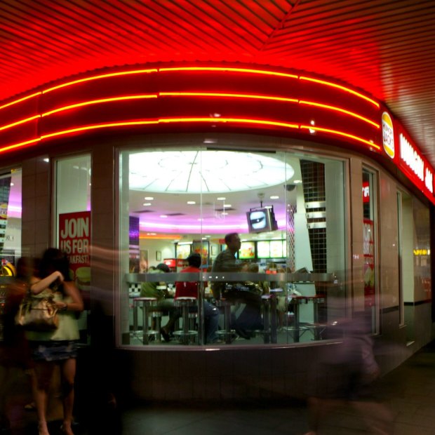 The SDA has signed pay deals with companies including Hungry Jack's in recent years.
