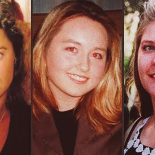 Victims. Ciara Glennon, Sarah Spiers and Jane Rimmer.