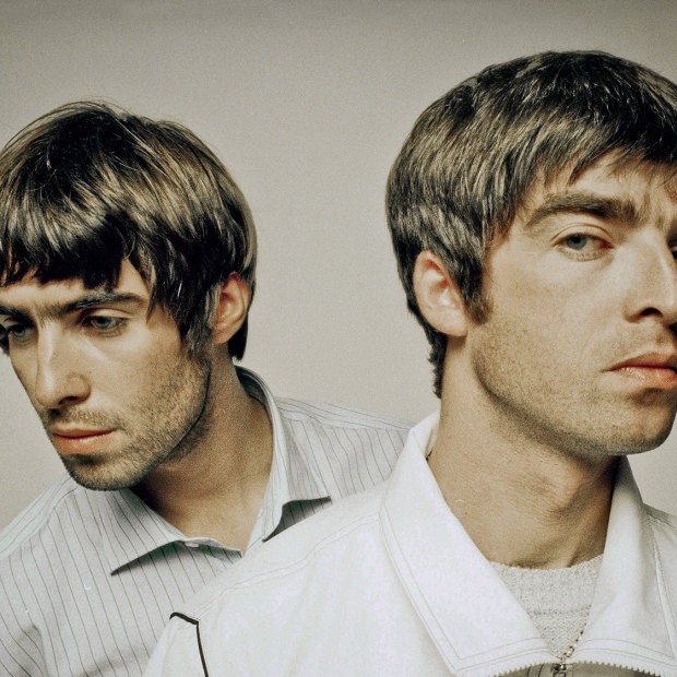 Noel and Liam Gallagher of Oasis.