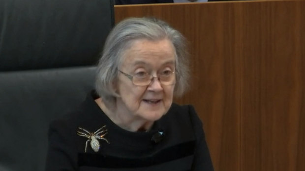 Supreme Court Chief Justice Brenda Hale delivers the decision.