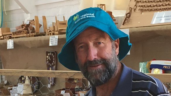 Volunteer firefighter Neville Smith was critically injured fighting a fire in Tenterfield. 