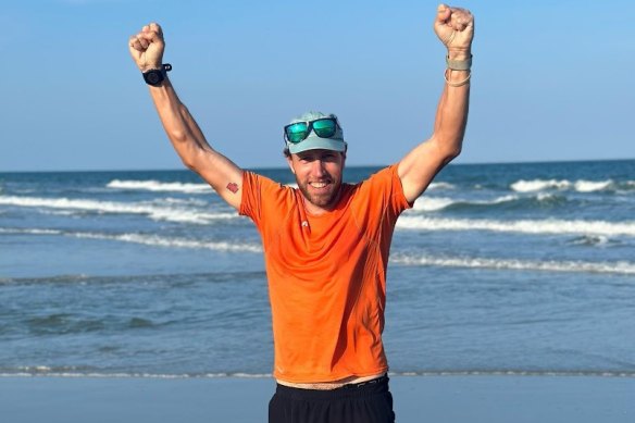 Tim Franklin became the first Australian to run across the continental United States, a journey of 7300 kilometres that took 130 days.