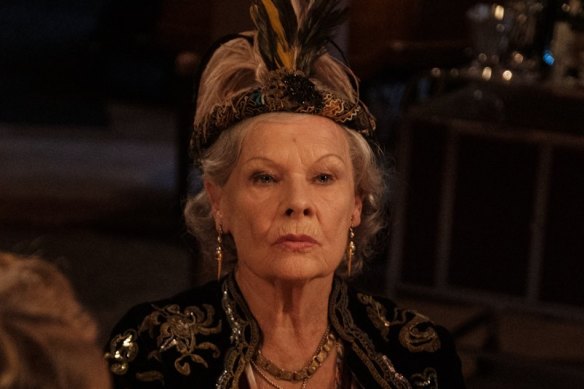 Judi Dench in a new version of the Noel Coward play Blithe Spirit.