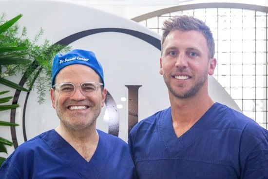 Dr Daniel Lanzer (left) retired last year after a damning media expose, and Dr Ryan Wells (right) has been suspended.