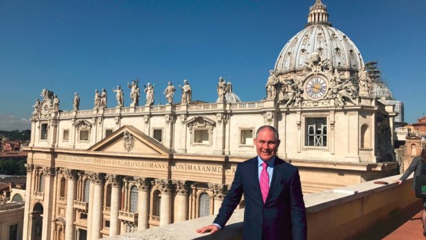 EPA Director Scott Pruitt pictured in Rome in June 2017. 