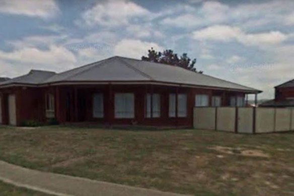 The Waurn Ponds house where the shooting occurred.