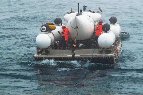  OceanGate’s Titan submersible.