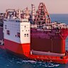 The Northern Endeavour en route to a ship recycling facility in Denmark earlier this year.