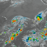 Tropical Storm Lala near Hawaii.