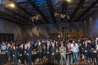 Maritime Super has been accused of wasting members’ money on sponsoring events for the Maritime Union of Australia, including the 2018 anniversary dinner for the Patricks’ waterfront dispute attended by Labor and union heavyweights.