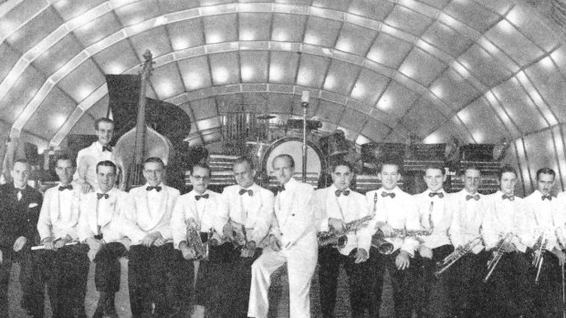 Frank Coughlan's Band at the Sydney Trocadero in 1938.