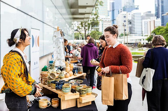 QAGOMA’s Winter Design Market.