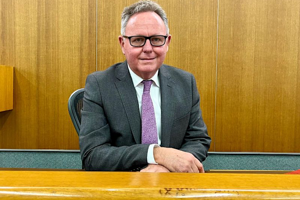 Michael Allen, chief judge of the Local Court. 
