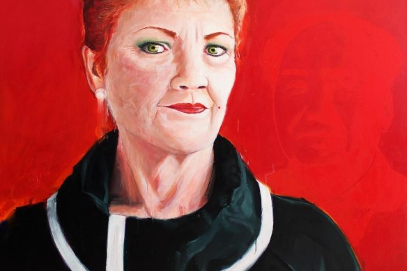 Pauline Hanson’s Chairman Mao-inspired portrait