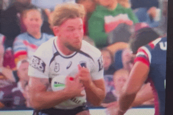 Victor Radley has not been charged for leading with the head when tackling Pat Carrigan.