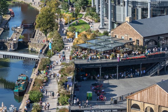 The King’s Cross Central redevelopment is a 67-acre mixed-use regeneration project in London.
