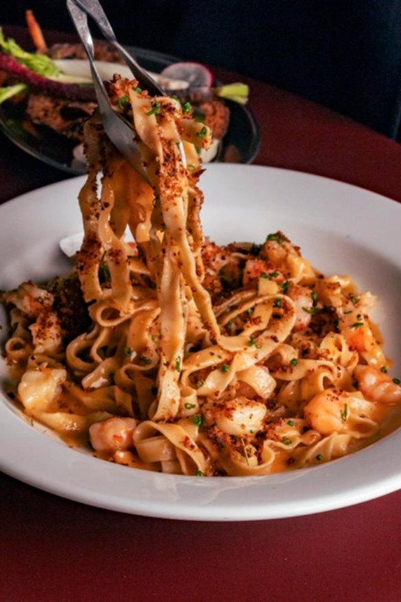Pasta night.