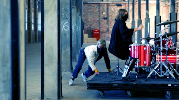 Ace drummer Tina Havelock-Stevens stars in Thank You For Holding.