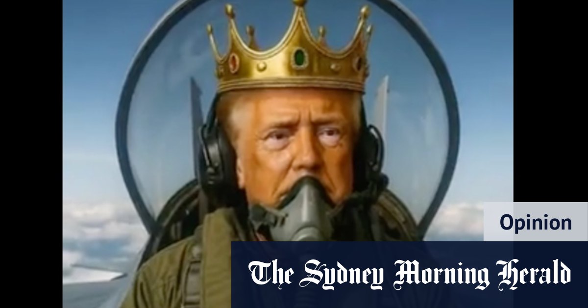 Trump’s AI diarrhoea video was a wonderful lesson. The president wants to befoul us