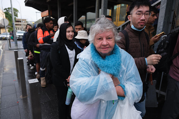 Janette McElroy, 76, was trying to get to Zumba on Wednesday morning.