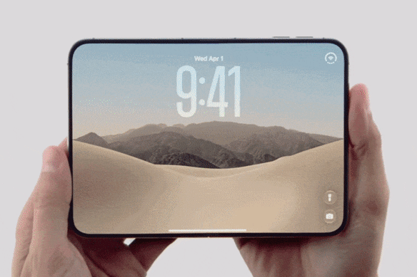 Apple introduced the foldable iPhone Duo