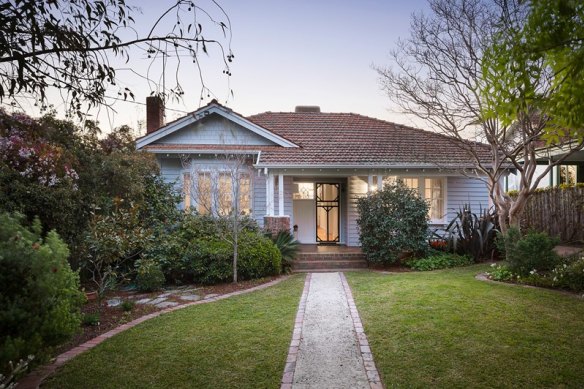 The Californian bungalow is now for sale.
