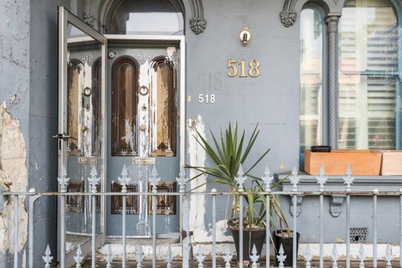 Pre-renovation, the home had seen better days. 