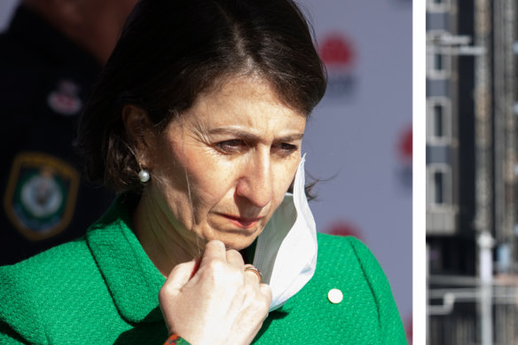 Tense times for Premier Gladys Berejiklian as her health team tries to contain a COVID-19 outbreak in Sydney.