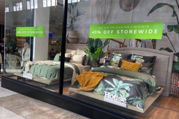 A photo of a House Bed & Bath shopfront tendered in evidence in Bed Bath N’ Table’s lawsuit.