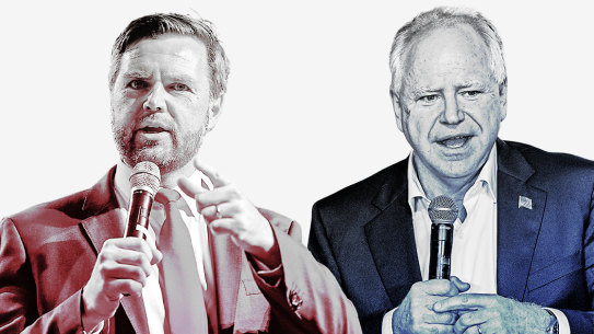 US Senator J.D.Vance, a Republican, and Minnesota Governor Tim Waltz, Democrat, come face-to-face at the only vice presidential debate of the 2024 election.