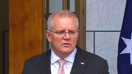 Morrison speaks after national cabinet.